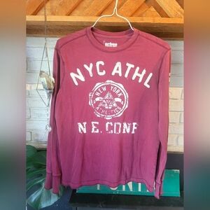 Urban Pipeline Long Sleeve T Graphite Print Size M